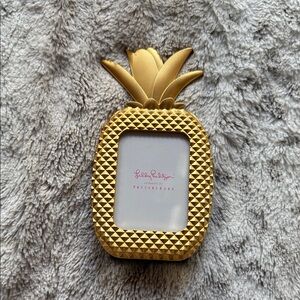 Lilly Pulitzer Gold Pineapple Frame